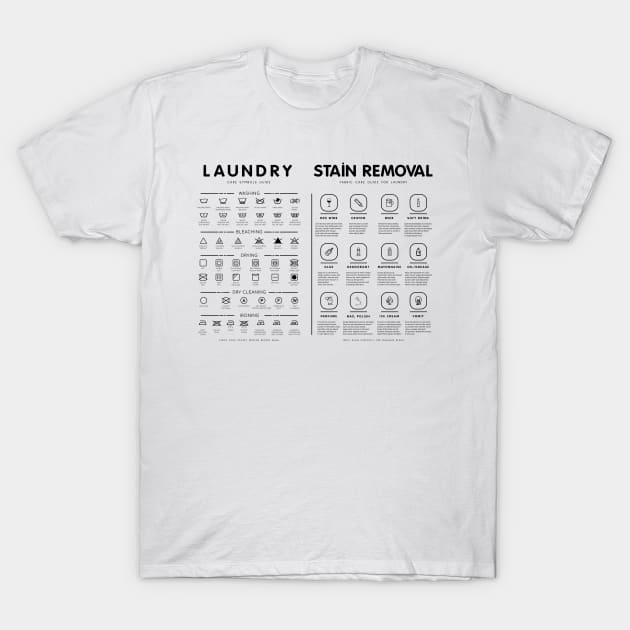 Laundry poster T-Shirt by ayuniengtyas